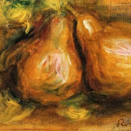 《梨》皮耶尔·奥古斯特·雷诺阿(Pierre-Auguste Renoir)高清作品欣赏
