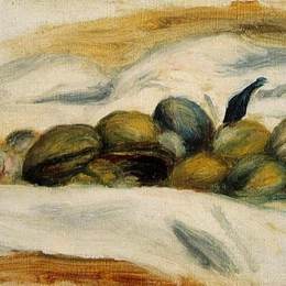 《杏仁核桃》皮耶尔·奥古斯特·雷诺阿(Pierre-Auguste Renoir)高清作品欣赏