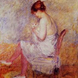 《女人中的女人》皮耶尔·奥古斯特·雷诺阿(Pierre-Auguste Renoir)高清作品欣赏