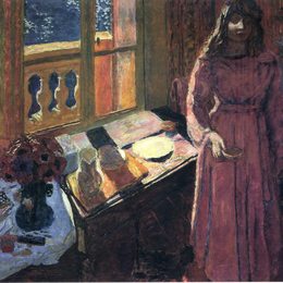 《一碗牛奶》皮尔·波纳尔(Pierre Bonnard)高清作品欣赏