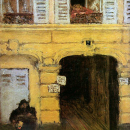 《风琴磨床》皮尔·波纳尔(Pierre Bonnard)高清作品欣赏