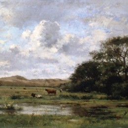 《奶牛的风景》皮埃尔伊曼纽尔达摩耶(Pierre Emmanuel Damoye)高清作品欣赏