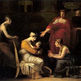 皮埃尔·保罗·普吕东(Pierre-Paul Prud&amp;amp#39hon)高清作品:Andromache and Astyanax