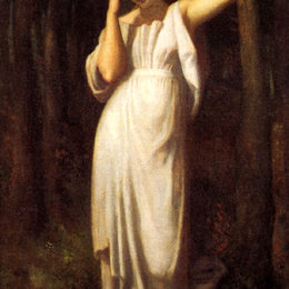 《冥想》皮埃尔·皮维·德·夏凡纳(Pierre Puvis de Chavannes)高清作品欣赏