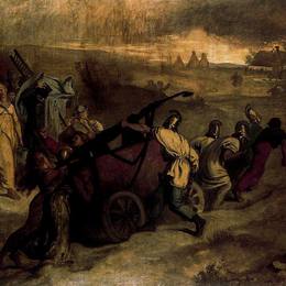 《乡村消防员》皮埃尔·皮维·德·夏凡纳(Pierre Puvis de Chavannes)高清作品欣赏