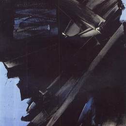 《1963年4月23漆》皮埃尔?苏拉热(Pierre Soulages)高清作品欣赏