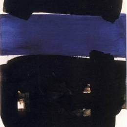 《1969年5月23漆》皮埃尔?苏拉热(Pierre Soulages)高清作品欣赏