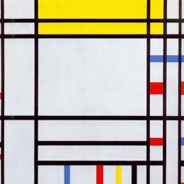 《协和广场》皮特·蒙德里安(Piet Mondrian)高清作品欣赏