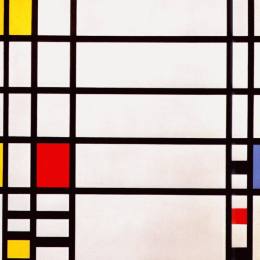 《特拉法加广场》皮特·蒙德里安(Piet Mondrian)高清作品欣赏