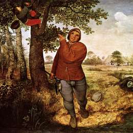 彼得·勃鲁盖尔(Pieter Bruegel the Elder)高清作品:The Peasant and the Birdnester