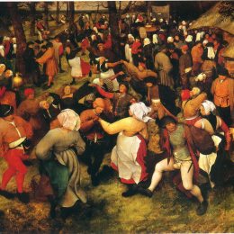 《露天婚礼婚礼》彼得·勃鲁盖尔(Pieter Bruegel the Elder)高清作品欣赏