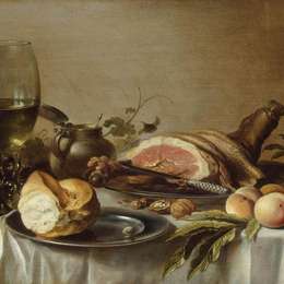 《静物》彼得·克莱兹(Pieter Claesz)高清作品欣赏