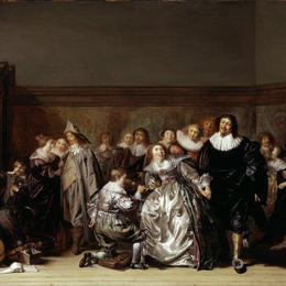 《优雅的公司》彼得·柯德(Pieter Codde)高清作品欣赏