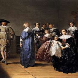 《快乐公司》彼得·柯德(Pieter Codde)高清作品欣赏