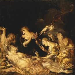 《金星哀悼阿多尼斯》彼得·柯德(Pieter Codde)高清作品欣赏