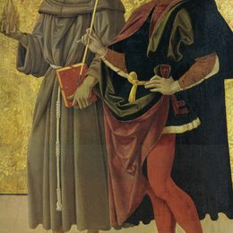 彼得罗·贝鲁吉诺(Pietro Perugino)高清作品:St. Anthony of Padua and St. Seba