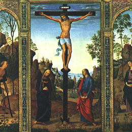 彼得罗·贝鲁吉诺(Pietro Perugino)高清作品:The Galitzin Triptych