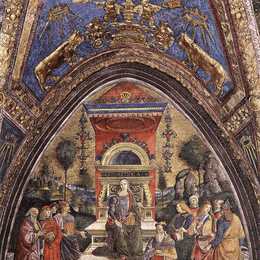 《算术》宾杜里乔(Pinturicchio)高清作品欣赏