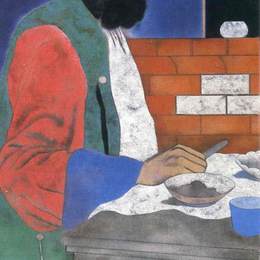 《东方学者》罗那德?布路克斯?齐塔伊(R. B. Kitaj)高清作品欣赏