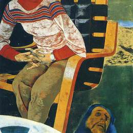 《西班牙语学习》罗那德?布路克斯?齐塔伊(R. B. Kitaj)高清作品欣赏
