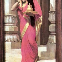 《讨人喜欢的》拉贾·拉维·瓦尔马(Raja Ravi Varma)高清作品欣赏