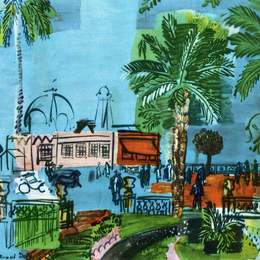 《尼斯赌场》劳尔·杜飞(Raoul Dufy)高清作品欣赏