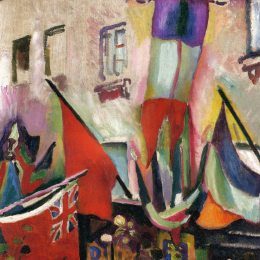 《旗帜》劳尔·杜飞(Raoul Dufy)高清作品欣赏
