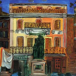 《苏比酒店》劳尔·杜飞(Raoul Dufy)高清作品欣赏