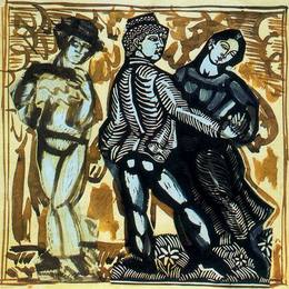 《“舞蹈”研究》劳尔·杜飞(Raoul Dufy)高清作品欣赏