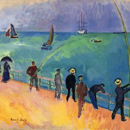 《渔夫》劳尔·杜飞(Raoul Dufy)高清作品欣赏