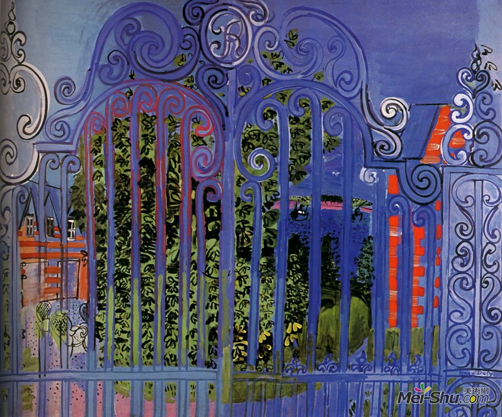 《网格》劳尔·杜飞(raoul dufy)高清作品欣赏