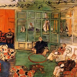 《考斯航海俱乐部》劳尔·杜飞(Raoul Dufy)高清作品欣赏