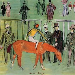 《纯种马》劳尔·杜飞(Raoul Dufy)高清作品欣赏