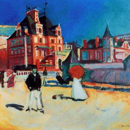 《特鲁维尔》劳尔·杜飞(Raoul Dufy)高清作品欣赏