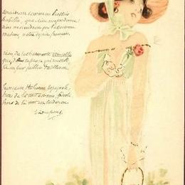 《现代女孩》拉斐尔基什内尔(Raphael Kirchner)高清作品欣赏