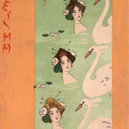 《艺妓》拉斐尔基什内尔(Raphael Kirchner)高清作品欣赏