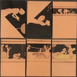 《古希腊风光》拉斐尔基什内尔(Raphael Kirchner)高清作品欣赏