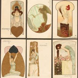 《真爱传奇》拉斐尔基什内尔(Raphael Kirchner)高清作品欣赏