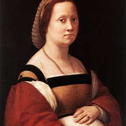 拉斐尔(Raphael)高清作品:The Pregnant Woman, La Donna Gravida