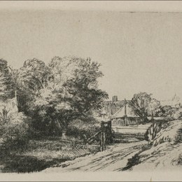 《一个带牛奶的农民》伦勃朗(Rembrandt)高清作品欣赏
