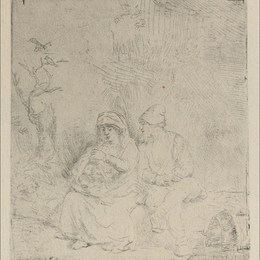 《休养生息》伦勃朗(Rembrandt)高清作品欣赏