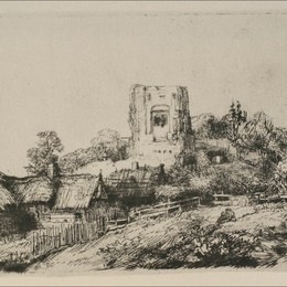 《方塔村》伦勃朗(Rembrandt)高清作品欣赏