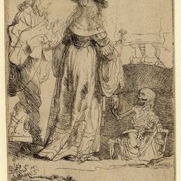 《一对已婚夫妇的死》伦勃朗(Rembrandt)高清作品欣赏
