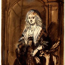 《玛丽亚之旅》伦勃朗(Rembrandt)高清作品欣赏