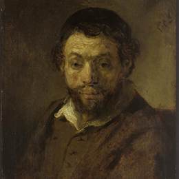 《一个犹太青年的肖像》伦勃朗(Rembrandt)高清作品欣赏
