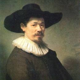 伦勃朗(Rembrandt)高清作品:Portrait of Herman Doomer