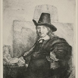 《简·阿塞林肖像》伦勃朗(Rembrandt)高清作品欣赏
