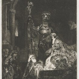 《庙宇展示》伦勃朗(Rembrandt)高清作品欣赏