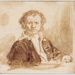 《自画像》伦勃朗(Rembrandt)高清作品欣赏