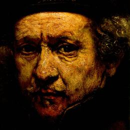 《自画像》伦勃朗(Rembrandt)高清作品欣赏